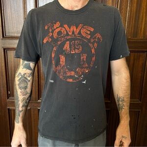 San Francisco The Tower 415 black & orange vintage tee